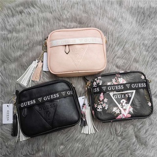 [Ready Stock] Guess Small Square Bag Soft Leather Shoulder Bag