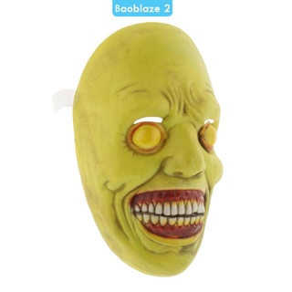 [Baoblaze2] máscara de terror de Halloween látex sonriente Horror disfraz de fantasía Cosplay Props