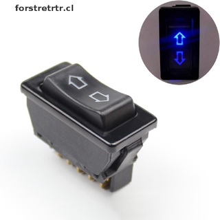 FORTR Universal Direct Current 12V 20A Auto Coche Power Window Switch 5 Pines (Azul) .