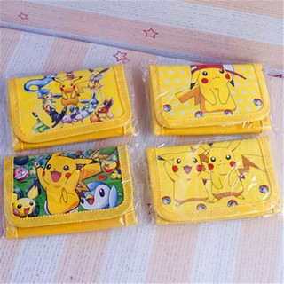 Pokemon Pikachu - juego de cartera para niños, regalo de navidad, plegable