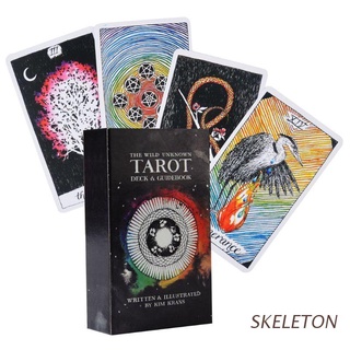 SKELETON A The Wild Unknown Tarot 78 Cartas Deck Completo Inglés Familia Juego De Mesa