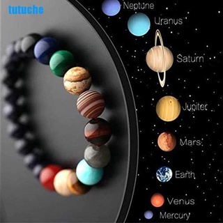pulsera de piedra natural tutuche pareja ocho planetas amantes curación universo galaxy cuentas (1)