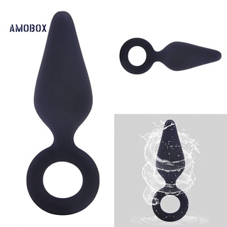 [a-sex] masajeador de silicona para dardos/estimulador anal de color sólido juguete sexual para adultos