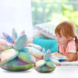 3D suculenta almohada para jardín o amantes verdes bebé planta almohadas para dormitorio habitación decoración del hogar cojín de felpa, un (2)