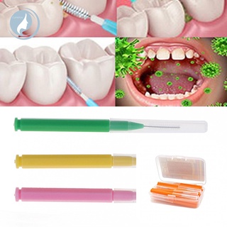 Seattle limpiador de dientes Denta cepillo de ortodoncia Dental cepillo palillo de dientes limpieza precisa cuidado Oral