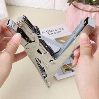 comee alicates de papel resistente de metal duradero grapadora de escritorio papelería suministros de oficina (3)