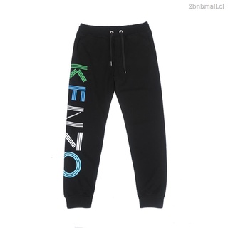 algodón parejas pantalones kenzo color logo impresión correas elásticas deporte pantalón más el tamaño casual largo unisex mxxl