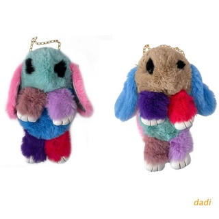 dadi lindo conejo oreja larga conejito hombro mochila crossbody bolso monedero bolsas plushie muñeca para festival niños regalos
