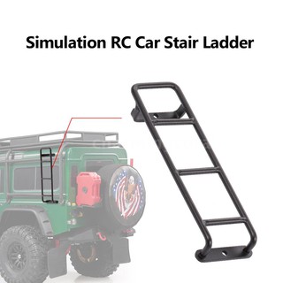 RC escalera de coche escalera Mini simulación de Metal escalera de 3 niveles decorar para Traxxas T