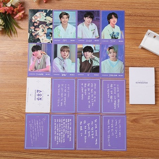 8pcs/set Kpop BTS SOWOOZOO Photocard 2021 Muster 8th Anniversary Photo Card Lomo Card with Retail Bag