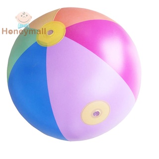 Honeymall inflable Spray bola de agua niños verano al aire libre natación playa piscina juego