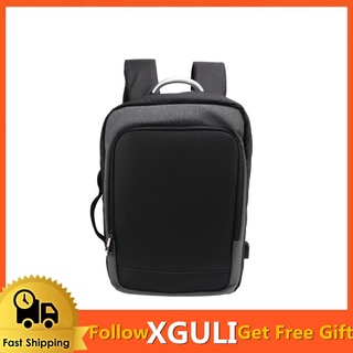 Xguli - mochila multifuncional de gran capacidad, impermeable, gris oscuro, para hombres