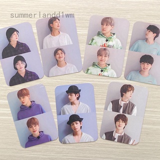 7 Unids/SET Kpop BTS Permiso Para Bailar Pequeña Tarjeta Fotocard Polaroid Colección Tarjetas