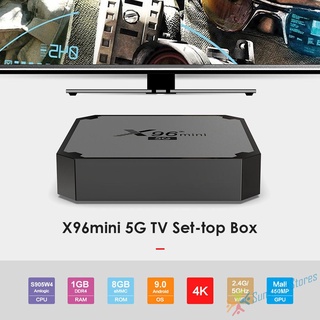 Ss.x96 Mini TV Box Android S905W Quad Core 1GB RAM 8GB ROM TV Set Top Box