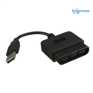 longyistore adaptador usb cable convertidor para controlador de juegos ps2 a ps3 pc videojuego (2)