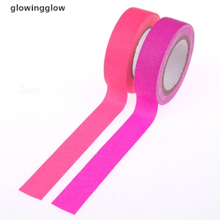 Glwg 6Rolls UV Reactive Tape Blacklight Fluorescent Tape Glow in The Dark Neon Gaffer Glow (3)