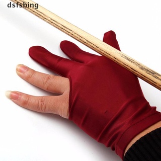 *dsfsbing* Professional 3 Finger Nylon Billiard Gloves Pool Cue Shooters Snooker Gloves hot sell