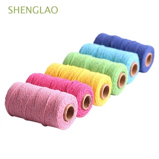 Shenglao cordón Torcido multicolor De algodón Puro Para manualidades