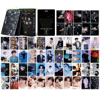 54 unids/caja kpop bts nuevo álbum lomo tarjeta de fotos hd tarjetas colectivas concierto postal ventilador regalo v jungkook