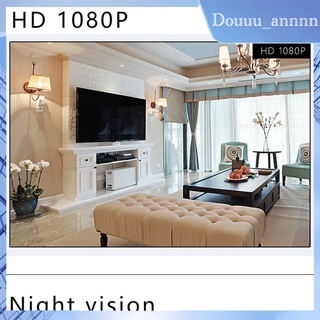 Douu_Annnnn Mini cámara De visión nocturna Xd Mini espía Hd 1080p Para coche/oficina/hogar