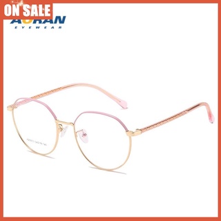 ✌▫Irregular metal retro spectacles frame, factory finished myopia optical glasses, pin temples, trendy flat mirrors