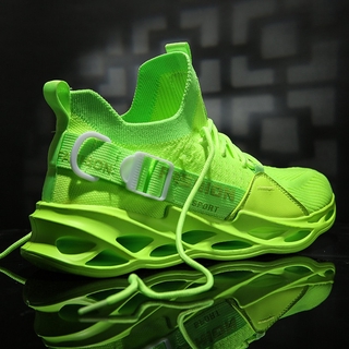 Zapatillas de deporte para correr de moda transpirables cómodas antideslizantes/zapatos ligeros para tenis Size36-46