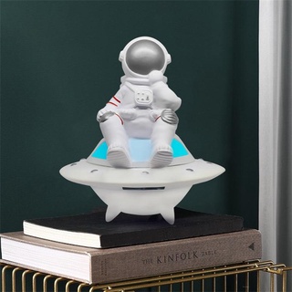 UFO Astronaut Audio Bluetooth Speaker Night Light New Creative Gift Birthday Gift Decoration Audio enjoydeals.cl (5)