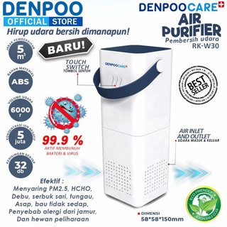 Purificador de aire DENPOO RK-W30 portátil limpiador de aire (1)