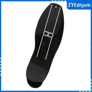 zapatos de medición de pie negro medidor herramienta regla hombres mujeres adultos medida (1)