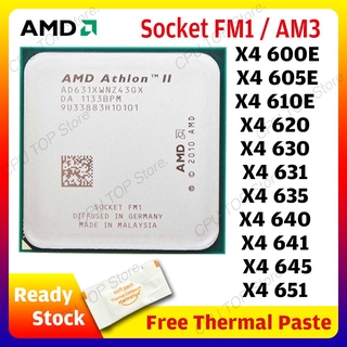 ⚡️procesador AMD Athlon II X4 631 641 651 Socket FM1 X4 600E 605E 610E 620 630 635 640 645 Socket AM3 Quad-Core CPU