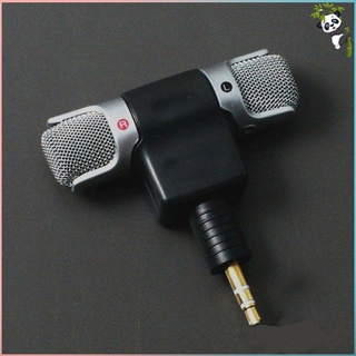Mini Jack micrófono estéreo para grabación de teléfono móvil estudio entrevista micrófono para Smartphone (1)