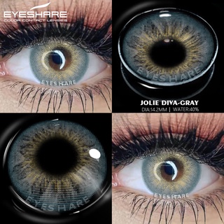 EYESHARE 1 par (2 piezas) lentes de contacto suaves de color Barbie para ojos lentes de color ojos (10)