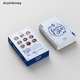 Dopinkmay 54 Unids/set TWICE ITZY MAMAMOO Red Velvet IU Lomo Tarjeta De Fotos Álbum CL