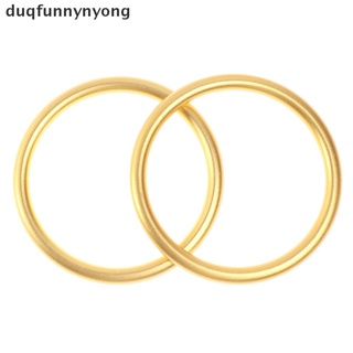 [duq] 2 anillos de aluminio para portabebés y eslingas portabebés (2)