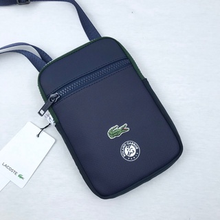 Lacoste bolsa de teléfono de los hombres de la bolsa de deportes y ocio de impresión crossbody bolsa de pecho bolsa de cabestrillo (4)