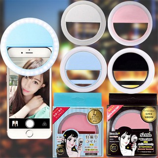 anillo portátil para selfie led/anillo de luz de relleno flash para iphone/samsung y