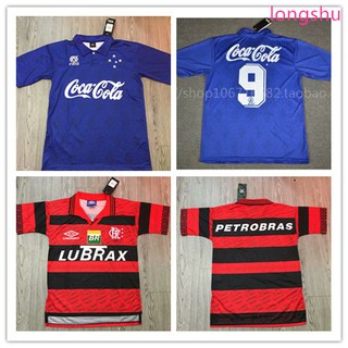 Top qualidade Retro 1993 1994 Cruzeiro home 1994 95 Camisa De Futebol Roupas Chenco