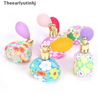 [Theearly] Empty Scent BottleS Refillable Clay Metal Pump Perfume Bottle Spray Gift .