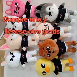 kpop stray kids skzoo peluche muñeca niños novia regalos juguete leeknow hyunjin decoración del hogar niños regalos saludar