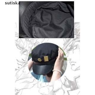 sutiska jojo's bizarre adventure cosplay gorra accesorios flatcap insignias anime alrededor cl