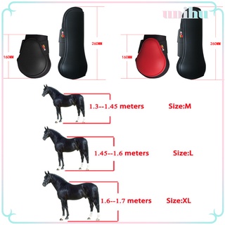 Botas De tacón delanteros termosn And Hind Fetlock Horses/4 pzas Botas De neopreno Horse/Horse/protección De pierna/caballo ajustable