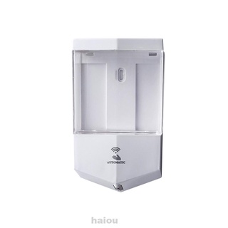 650ml montado en la pared de almacenamiento a prueba de fugas de gran capacidad visible hogar baño automático dispensador de jabón