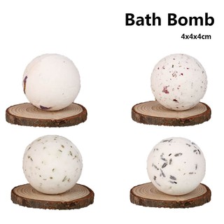 bomba de baño bola natural sal de mar lavanda burbuja esencial exfoliante corporal (7)