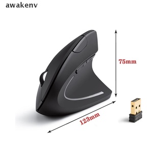 awken Wireless Mouse PC&Game Ergonomic Design Vertical 1600DPI Optical—Battery version .