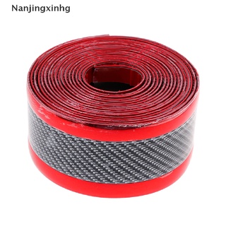 [nanjingxinhg] pegatina de 7 cm x 1 m para coche, fibra de carbono, protector de puerta, borde, tira [caliente]