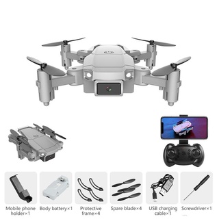 Mini Drone Portátil plegable Modo sin cabeza 2.4GHz control Remoto Seis giroscopio 4 canales con luces LED lv11 .br