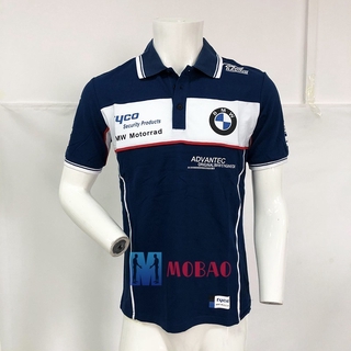🚩motocicleta Racing BMW Motorrad tyco motocross Motorsport Moto hombres Polo camisetas de manga corta deportes camisa de Golf P001