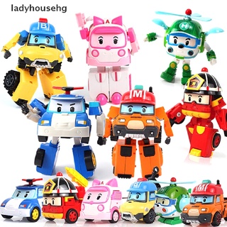 Ladyhousehg Robocar Poli Robot Transform Car Baby Kids Car Toys Gift Hot Sell