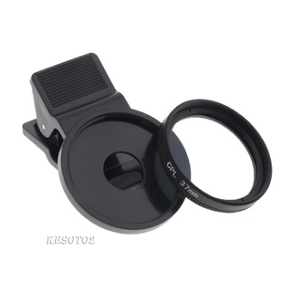 [KESOTO2] Filtro polarizador Circular de 37 mm filtro CPL para lente de teléfono