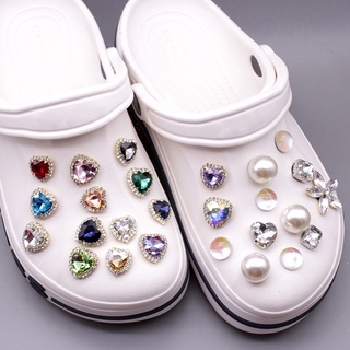 Charms [puchi] 50 piezas de Metal Croc zapato encantos de diamantes de imitación JIBZ zapatos accesorios